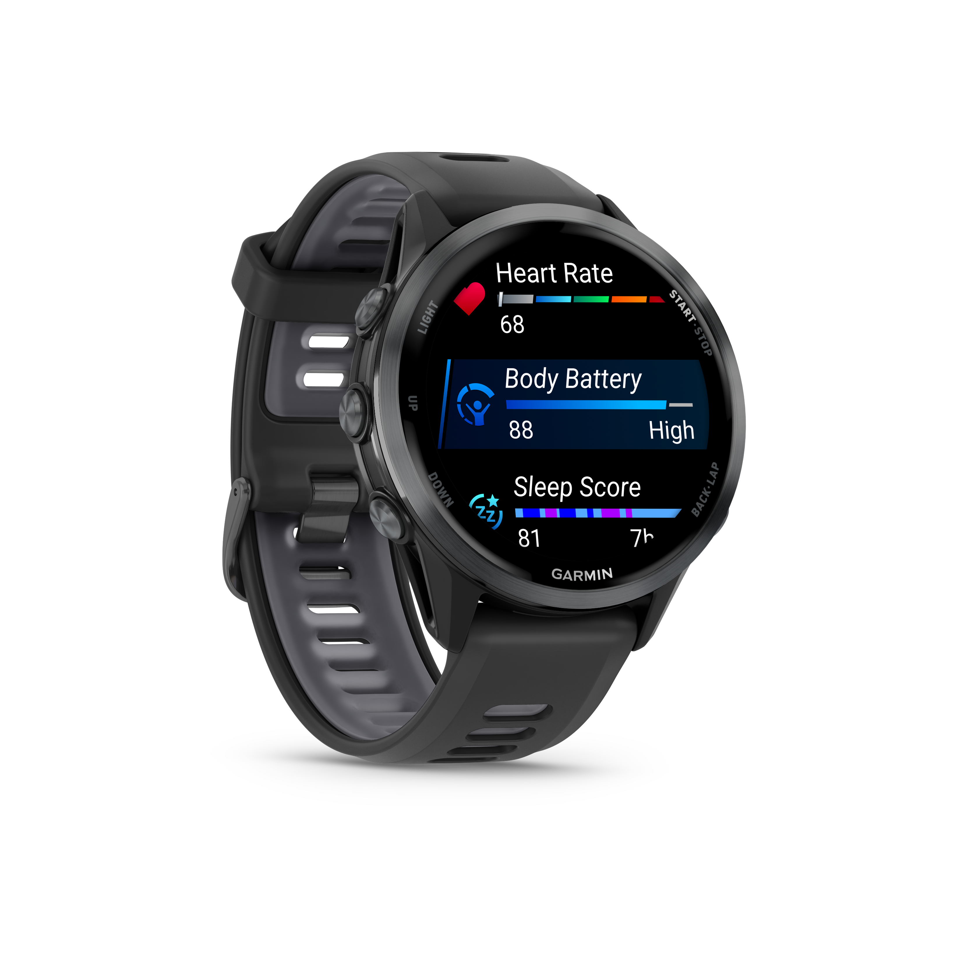 Garmin Forerunner 970 (47mm) — Carbon Gray / Black