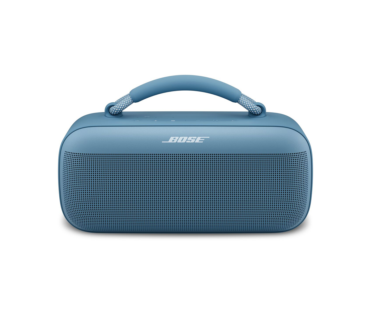 Bose SoundLink Max in Blue Dusk with rope handle